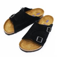 BIRKENSTOCK（ビルケンシュトック）ZURICH（チューリッヒ）"ソフトフットベッド"/Black Suede（ブラックスエード）※サイズ43のみ