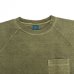 画像3: Good On（グッドオン）Short Sleeve Heavy Raglan Pocket Tee（ショートスリーブヘビーラグランポケットTシャツ）"Pigment Dye"/Sage（セージ）