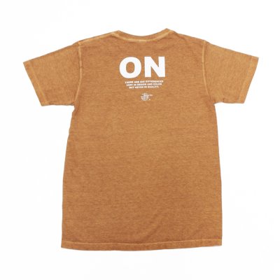 画像2: Good On（グッドオン）Short Sleeve Crew Neck Logo Print Tee（ショートスリーブクルーネックロゴプリントTシャツ）"GOOD ON"/Mocha（モカ）※Sサイズのみ