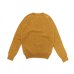 画像2: INVERALLAN（インバーアラン）Crew Neck Saddle Shoulder Sweater（クルーネックサドルショルダーセーター）Supersoft Shetland/Cumin（クミン） (2)