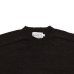 画像3: INVERALLAN（インバーアラン）Crew Neck Saddle Shoulder Sweater（クルーネックサドルショルダーセーター）"Voe True Shetland" / Black（ブラック）