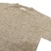 画像4: INVERALLAN（インバーアラン）Crew Neck Saddle Shoulder Sweater（クルーネックサドルショルダーセーター）Supersoft Shetland/Mushroom（マッシュルーム）