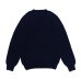 画像2: INVERALLAN（インバーアラン）Crew Neck Saddle Shoulder Sweater（クルーネックサドルショルダーセーター）Supersoft Shetland/New Navy（ニューネイビー） (2)