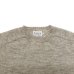 画像3: INVERALLAN（インバーアラン）Crew Neck Saddle Shoulder Sweater（クルーネックサドルショルダーセーター）Voe True Shetland/Silver（シルバー）※サイズ40のみ