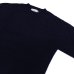 画像4: INVERALLAN（インバーアラン）Crew Neck Saddle Shoulder Sweater（クルーネックサドルショルダーセーター）Supersoft Shetland/New Navy（ニューネイビー）