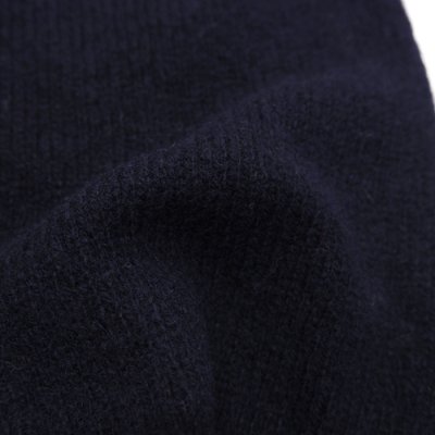 画像6: ★ポイント１０％（12/8迄）INVERALLAN（インバーアラン）Crew Neck Saddle Shoulder Sweater（クルーネックサドルショルダーセーター）"Supersoft Shetland" / New Navy（ニューネイビー）