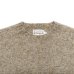 画像3: INVERALLAN（インバーアラン）Crew Neck Saddle Shoulder Sweater（クルーネックサドルショルダーセーター）Supersoft Shetland/Mushroom（マッシュルーム）