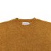 画像3: INVERALLAN（インバーアラン）Crew Neck Saddle Shoulder Sweater（クルーネックサドルショルダーセーター）Supersoft Shetland/Cumin（クミン）