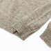画像5: INVERALLAN（インバーアラン）Crew Neck Saddle Shoulder Sweater（クルーネックサドルショルダーセーター）Voe True Shetland/Silver（シルバー）※サイズ40のみ