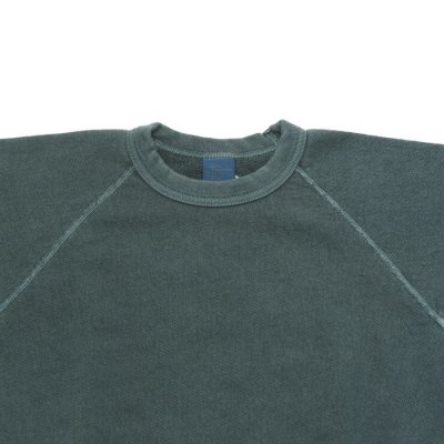 画像3: Good On（グッドオン）Raglan Crew Sweat（ラグランクルースウェット）"Pigment Dye" / Slate（スレート）
