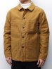 画像7: F.O.B FACTORY（エフオービーファクトリー）FRENCH MOLESKIN JACKET（フレンチモールスキンジャケット）HEAVY MOLESKIN/Khaki（カーキ）