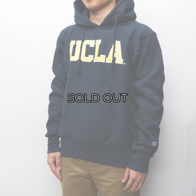画像7: 『OUTLET』Champion（チャンピオン）REVERSE WEAVE PULLOVER HOODED SWEATSHIRT・Made in USA（リバースウィーブプルオーバースウェットパーカー・アメリカ製）"UCLA" / Navy（ネイビー）※Sサイズのみ