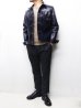 画像15: Y'2 LEATHER（ワイツーレザー）INDIGO HORSE 1st Type Jacket（インディゴホースファーストタイプジャケット）/Indigo（インディゴ）