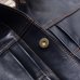 画像6: Y'2 LEATHER（ワイツーレザー）INDIGO HORSE 1st Type Jacket（インディゴホースファーストタイプジャケット）/Indigo（インディゴ）