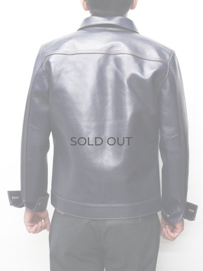 画像14: Y'2 LEATHER（ワイツーレザー）INDIGO HORSE 1st Type Jacket（インディゴホースファーストタイプジャケット）/ Indigo（インディゴ）