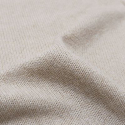 画像6: INVERALLAN（インバーアラン）Roll Neck Saddle Shoulder Sweater（ロールネックサドルショルダーセーター）"Geelong Lambswool" / Swansdown（オフホワイト）
