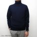 画像9: INVERALLAN（インバーアラン）Roll Neck Saddle Shoulder Sweater（ロールネックサドルショルダーセーター）Geelong Lambswool/Swansdown（オフホワイト）