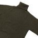 画像4: INVERALLAN（インバーアラン）Roll Neck Saddle Shoulder Sweater（ロールネックサドルショルダーセーター）Geelong Lambswool/Loden Green（ローデングリーン）