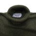画像7: INVERALLAN（インバーアラン）Roll Neck Saddle Shoulder Sweater（ロールネックサドルショルダーセーター）"Geelong Lambswool" / Loden Green（ローデングリーン）