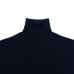 画像3: INVERALLAN（インバーアラン）Roll Neck Saddle Shoulder Sweater（ロールネックサドルショルダーセーター）Geelong Lambswool/Nero Navy（ブラックネイビー）