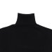 画像3: INVERALLAN（インバーアラン）Roll Neck Saddle Shoulder Sweater（ロールネックサドルショルダーセーター）Geelong Lambswool/Black（ブラック）
