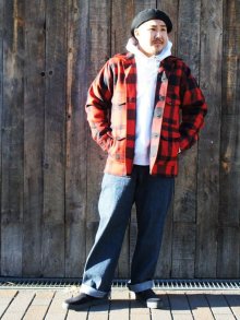 他の写真1: FILSON（フィルソン）MACKINAW WOOL CRUISER（マッキーノウールクルーザー）/RED×BLACK（レッド×ブラック）