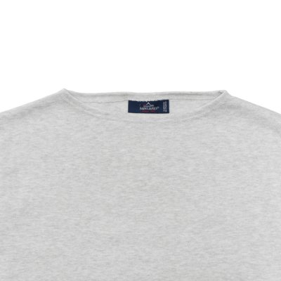 画像3: SAINT JAMES（セントジェームス）OUESSANT（ウエッソン）”SOLID” / GRIS CLAIR（霜降りペールグレー）