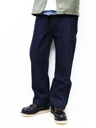 画像13: FULLCOUNT（フルカウント）#0105 Wide Denim（ワイドデニム）"13.7oz Original Selvedge Zimbabwe Cotton Denim" / Indigo Blue（インディゴブルー）※One Wash【裾上げ無料】