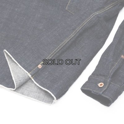 画像4: F.O.B FACTORY（エフオービーファクトリー）G-3 DENIM P.O JK（G-3デニムプルオーバージャケット）"14oz G3 Selvedge Supima" / Indigo（インディゴ）※One Wash