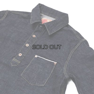 画像2: F.O.B FACTORY（エフオービーファクトリー）G-3 DENIM P.O JK（G-3デニムプルオーバージャケット）"14oz G3 Selvedge Supima" / Indigo（インディゴ）※One Wash