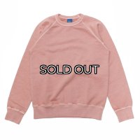 Good On（グッドオン）Raglan Crew Neck Sweat（ラグランクルーネックスウェット）"Pigment Dye"/Coral（コーラル）