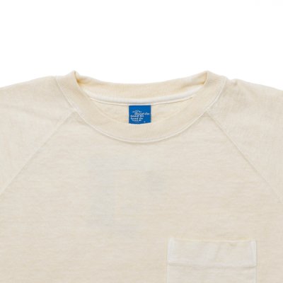 画像3: Good On(グッドオン)Long Sleeve Heavy Raglan Pocket Tee(ロングスリーブヘビーラグランポケットTシャツ)"Pigment Dye" / Natural(ナチュラル)