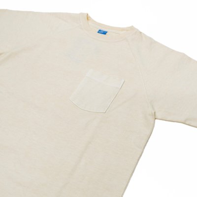 画像4: Good On(グッドオン)Long Sleeve Heavy Raglan Pocket Tee(ロングスリーブヘビーラグランポケットTシャツ)"Pigment Dye" / Natural(ナチュラル)