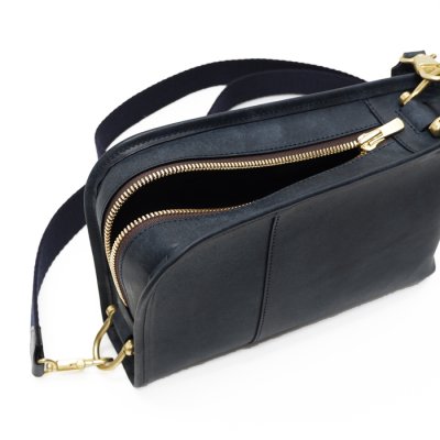 画像6: WILD SWANS(ワイルドスワンズ)COLLIER(コリアー)ショルダーバッグ"プエブロ"/Navy(ネイビー)