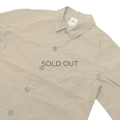 画像3: F.O.B FACTORY（エフオービーファクトリー）FRENCH SHIRT JACKET（フレンチシャツジャケット）"COTTON NYLON" / Khaki（カーキ）