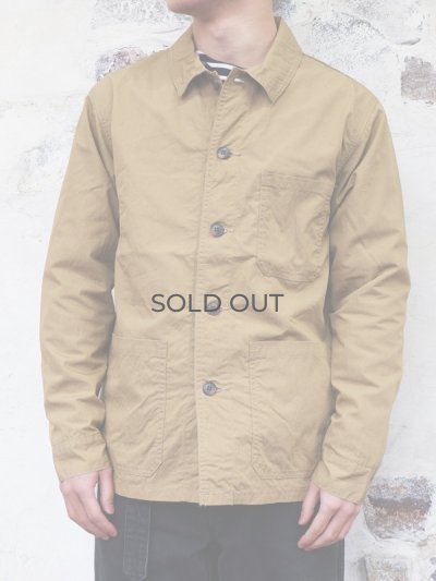 画像7: F.O.B FACTORY（エフオービーファクトリー）FRENCH SHIRT JACKET（フレンチシャツジャケット）"COTTON NYLON" / Khaki（カーキ）