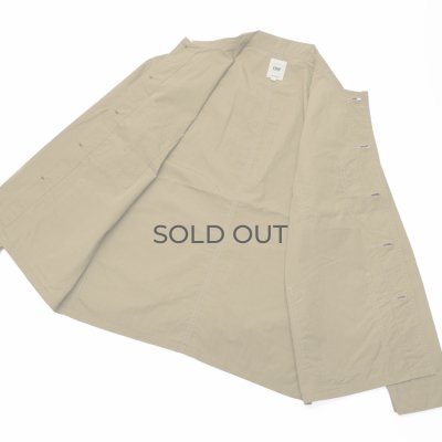 画像5: F.O.B FACTORY（エフオービーファクトリー）FRENCH SHIRT JACKET（フレンチシャツジャケット）"COTTON NYLON" / Khaki（カーキ）