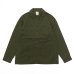 画像1: F.O.B FACTORY（エフオービーファクトリー）FRENCH SHIRT JACKET（フレンチシャツジャケット）COTTON NYLON/Olive（オリーブ） (1)