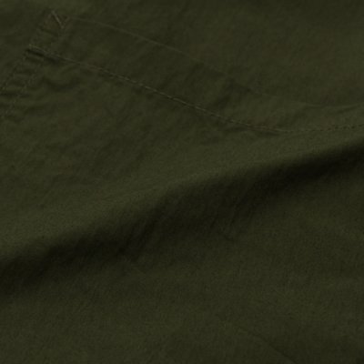 画像6: F.O.B FACTORY（エフオービーファクトリー）FRENCH SHIRT JACKET（フレンチシャツジャケット）"COTTON NYLON" / Olive（オリーブ）
