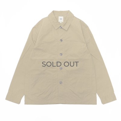 画像1: F.O.B FACTORY（エフオービーファクトリー）FRENCH SHIRT JACKET（フレンチシャツジャケット）"COTTON NYLON" / Khaki（カーキ）