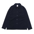 F.O.B FACTORY（エフオービーファクトリー）FRENCH SHIRT JACKET（フレンチシャツジャケット）COTTON NYLON/Navy（ネイビー）