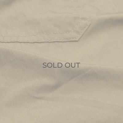 画像6: F.O.B FACTORY（エフオービーファクトリー）FRENCH SHIRT JACKET（フレンチシャツジャケット）"COTTON NYLON" / Khaki（カーキ）