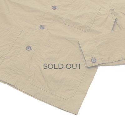 画像4: F.O.B FACTORY（エフオービーファクトリー）FRENCH SHIRT JACKET（フレンチシャツジャケット）"COTTON NYLON" / Khaki（カーキ）