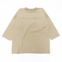 FilMelange（フィルメランジェ）DAMIAN（ダミアン）"度詰めネップ天竺" / Chino Beige（チノベージュ）