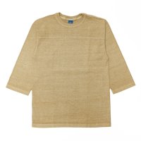 Good On（グッドオン）80's FOOTBALL Tee（80'sフットボールTシャツ）"Pigment Dye"/Latte（ラテ）