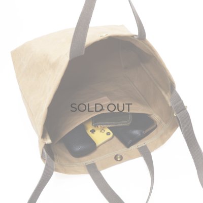 画像4: ARTS&CRAFTS（アーツアンドクラフツ）2WAY WIDE TOTE（2ウェイワイドトート）"#9 CANVAS" / Tan（タン）
