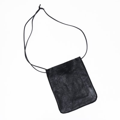 画像2: ARTS&CRAFTS（アーツアンドクラフツ）FLAT SHOULDER"L"（フラットショルダーL）VEGETABLE HORSE LEATHER/Black（ブラック）