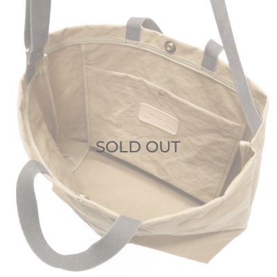 画像3: ARTS&CRAFTS（アーツアンドクラフツ）2WAY WIDE TOTE（2ウェイワイドトート）"#9 CANVAS" / Tan（タン）