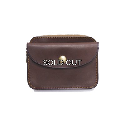 画像1: ARTS&CRAFTS（アーツアンドクラフツ）TWIN PURSE（ツインパース）ELBAMATT ACC/Choco（チョコ）