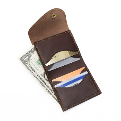 画像4: ARTS&CRAFTS（アーツアンドクラフツ）TRIFOLD WALLET（トライフォールドウォレット）ELBAMATT ACC/Choco（チョコ）